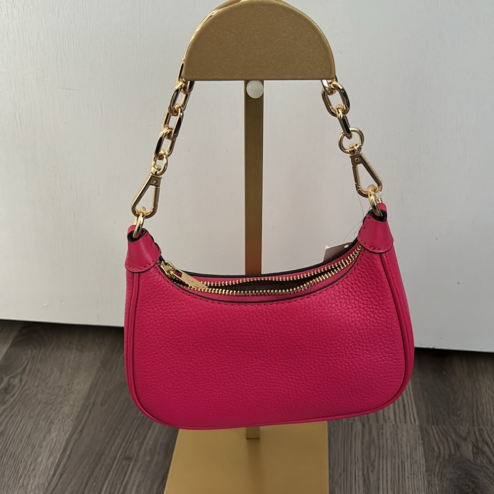 SOLD 🚨🚨 NWT Michael Kors Mini Pouchette RETAIL $348 - Picture 7 of 8